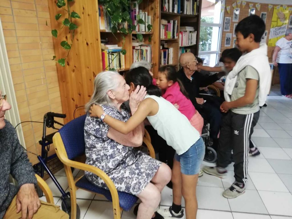 Visite d’enfants Ladakhis