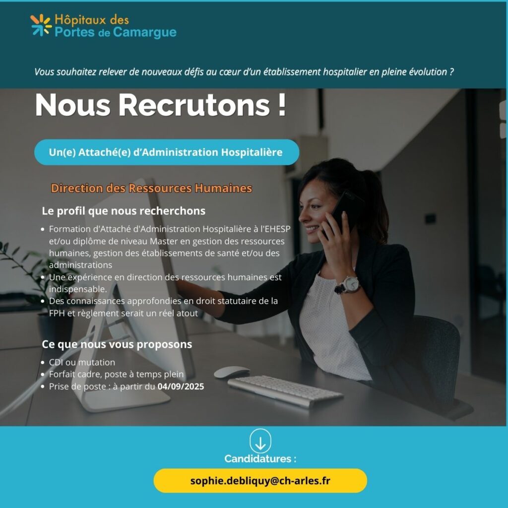 ATTACHÉ(E) D’ADMINISTRATION HOSPITALIÈRE
